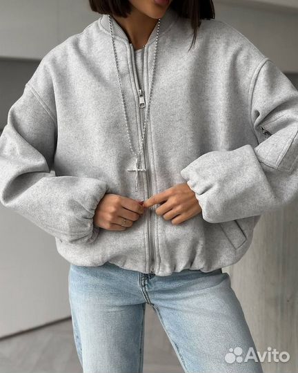 Куртка бомбер женская