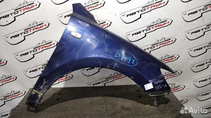 Крыло hyundai santa FE CM 663202B270 переднее правое синий DY192