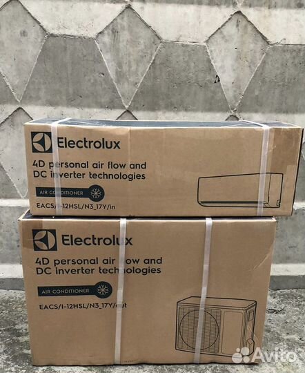 Кондиционер новый инверторный Electrolux