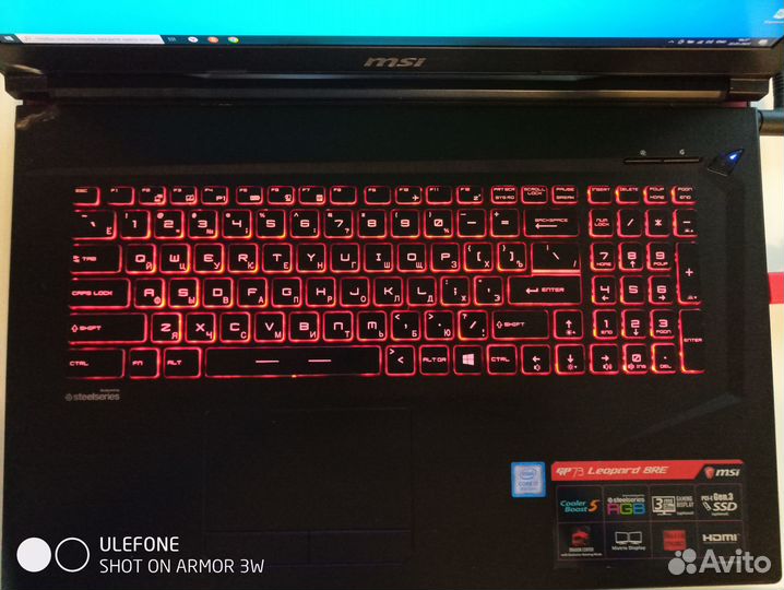 Игровой ноутбук MSI GP73 leopard 8RE