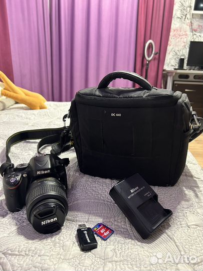 Зеркальный фотоаппарат nikon d5100