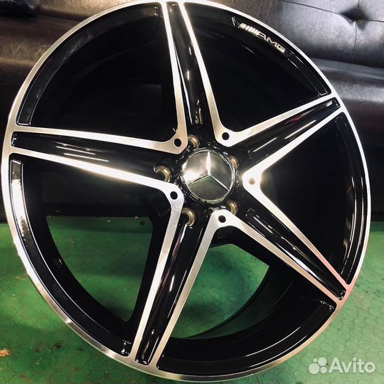 Новые диски R18 на Mercedes C/E Klass