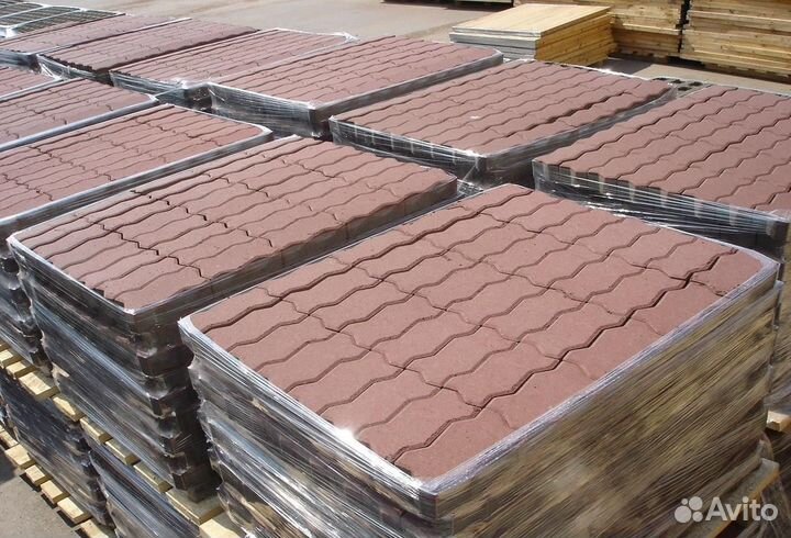 Тротуарная плитка квадрат