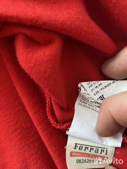 Футболка puma ferrari