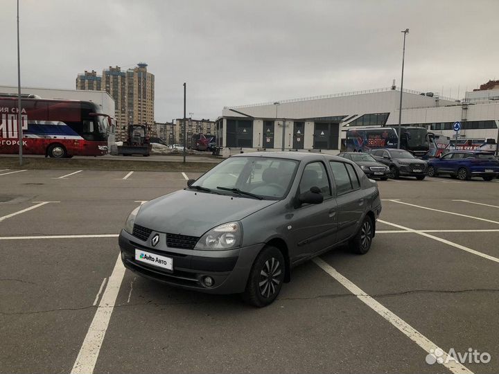 Renault Symbol 1.4 МТ, 2005, 304 000 км