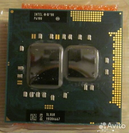 Процессор для ноутбука /CPU Intel Pentium P6100