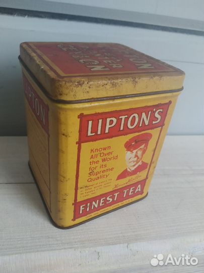 Жестяная банка Lipton