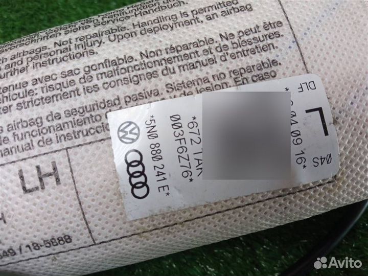Подушка безопасности в сиденье Volkswagen Tiguan