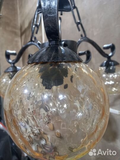 Люстра ковка
