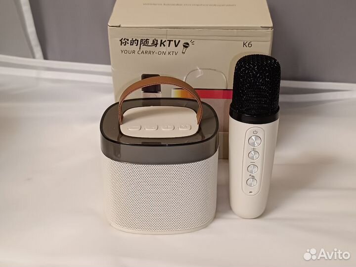 Микрофон караоке с портативной колонкой