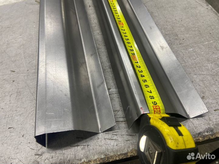 Hyundai H-1 long кузовные пороги левый