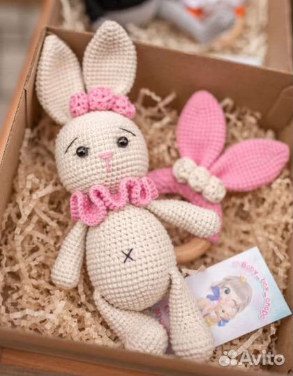 Игрушки для детей (грызунок и погремушка)