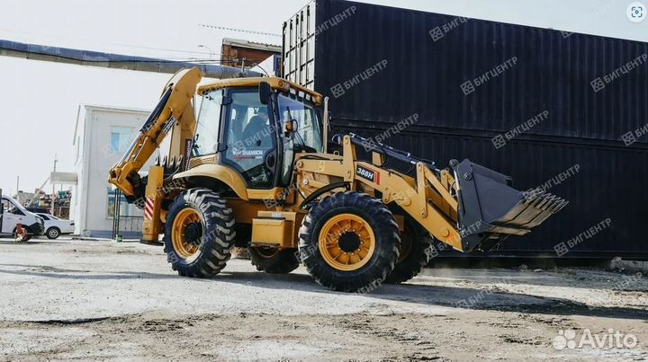 Экскаватор-погрузчик Shanmon 388H, 2024