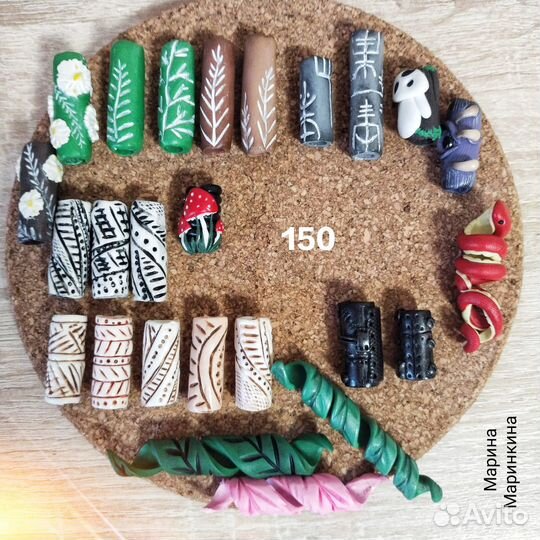 Украшения бусины для дред дреды