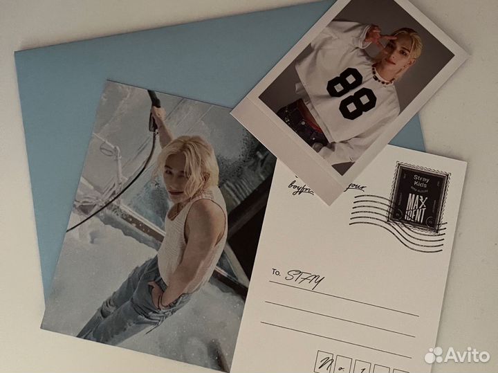 Полароид хенджина + письмо