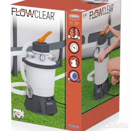 Песочный фильтр bestway 3028л/ч