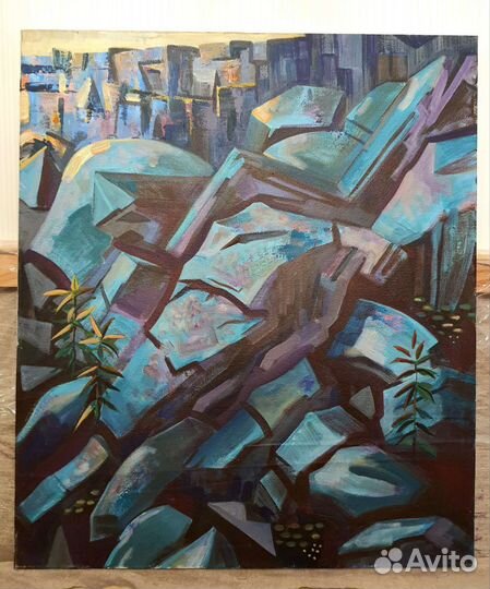 Картина живопись акрилом холст