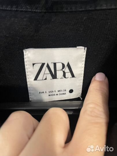 Рубашка zara оверсайз