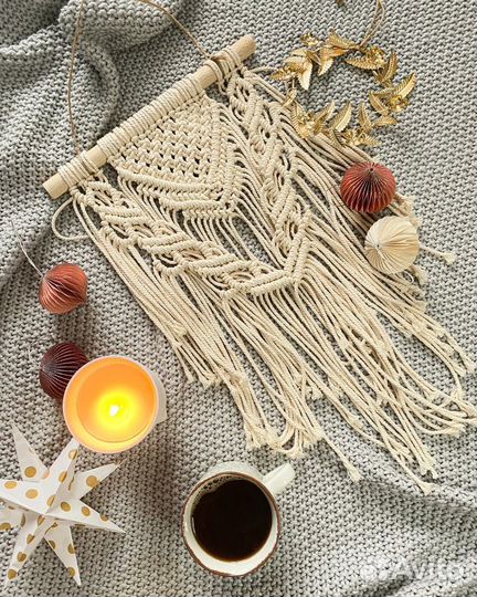 Панно макраме