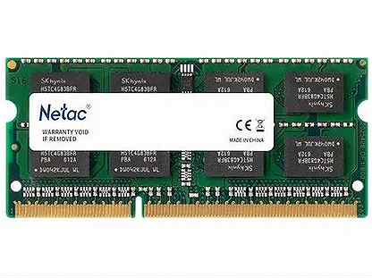 Модуль памяти SO-dimm 4Gb DDR3 1600MHz Netac ntbs