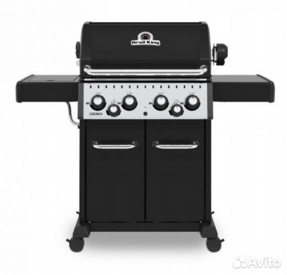 Газовый гриль crown Broil King с вертелом