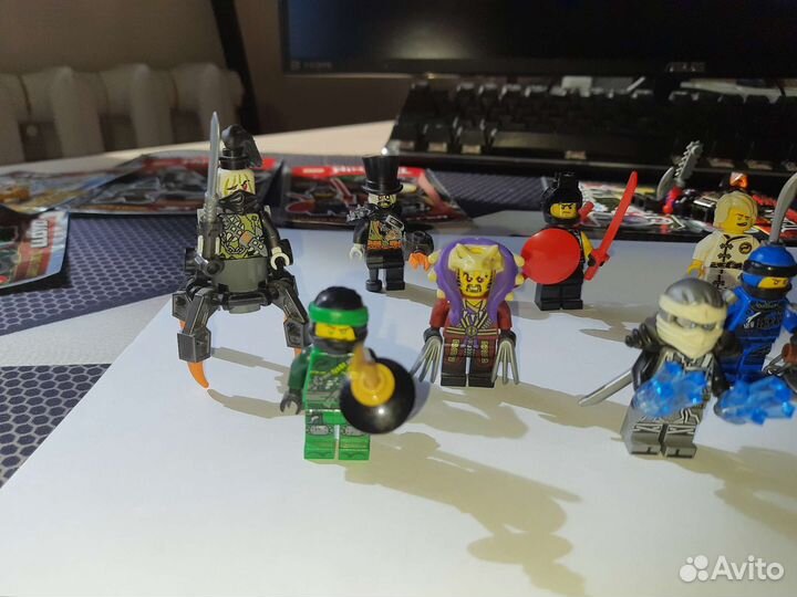 Lego Ninjago минифигурки
