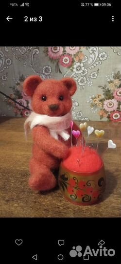 Валяные игрушки