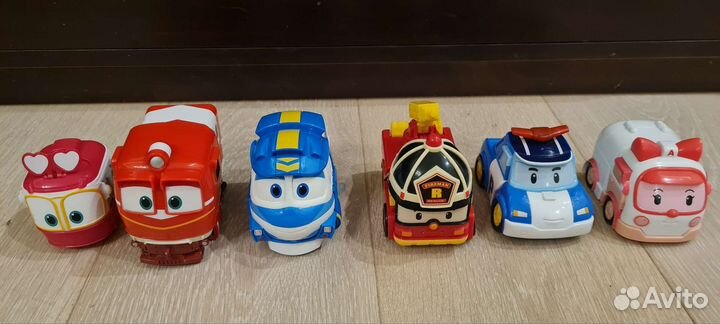 Робокар Полли машинки