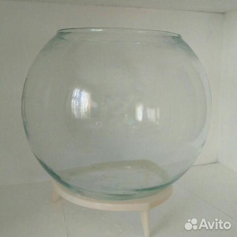 Аквариум круглый СССР 20л