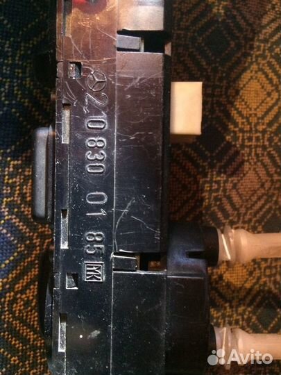 Блок управления отопителем Mercedes-Benz w210