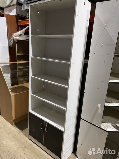 Стеллаж лдсп белый 5 полок 80/30/225