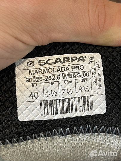 Scarpa marmolada PRO 40