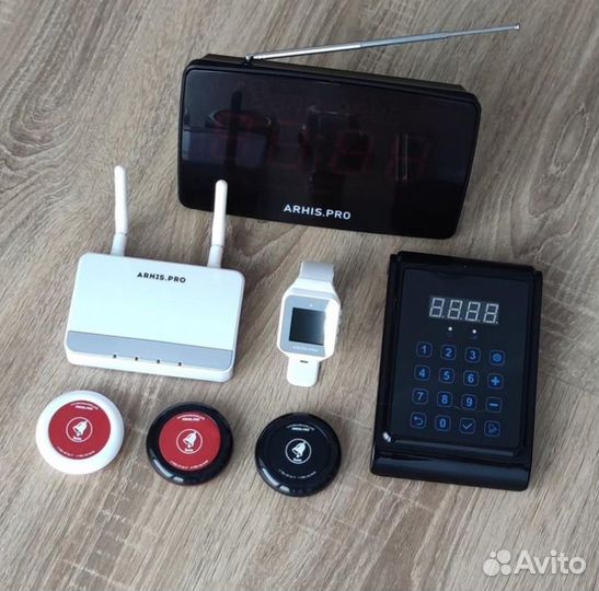 Кнопка вызова персонала и официанта в ассортименте