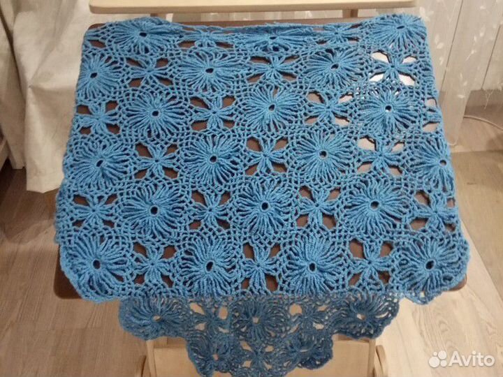 Платок шаль ручная работа