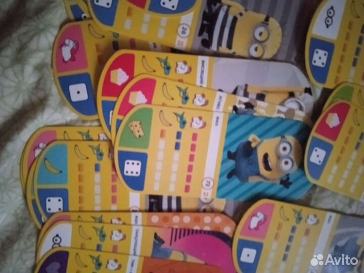 Карточки из магнита миньоны