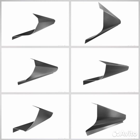 Порог левый (цинк) Chery Kimo (A1)