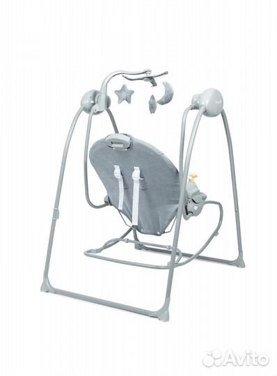 Качели 2в1 babyton relax grey