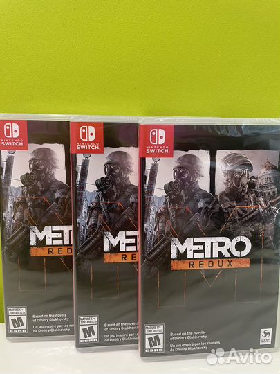 Metro Redux nintendo switch (новый)