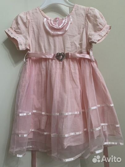Платье для девочки нарядное праздничное 104 110