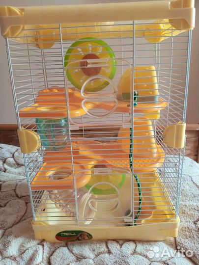 Клетка для грызунов triol