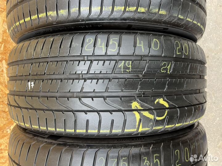 Pirelli P Zero 275/35 R20 и 245/40 R20