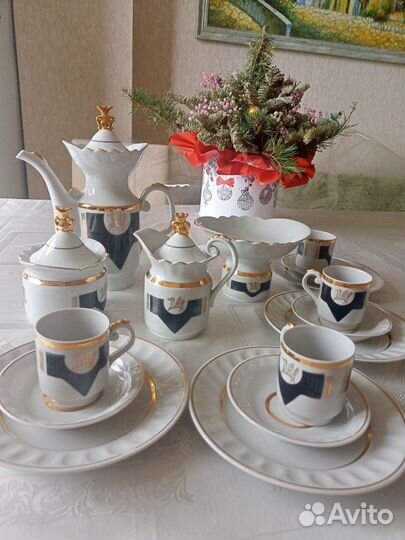 Сервиз кофейный новый СССР