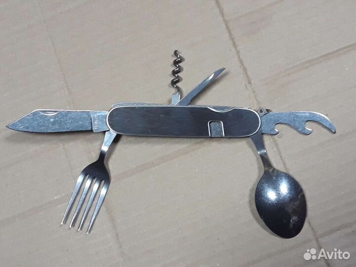 Туристический набор (ложка, вилка, нож)