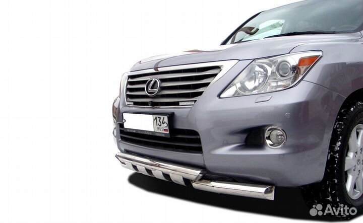 Защита переднего бампера Lexus LX 570 2007+ (G)