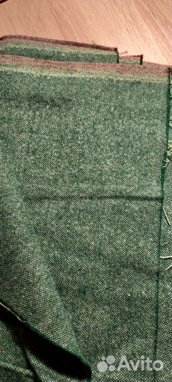 Ткань полушерсть СССР отрез 1,4м