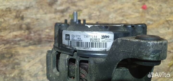 Генератор Opel Mokka 2012-2019