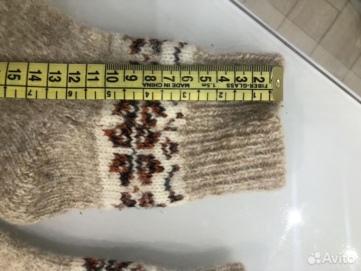 Носки детские шерстяные вязаные