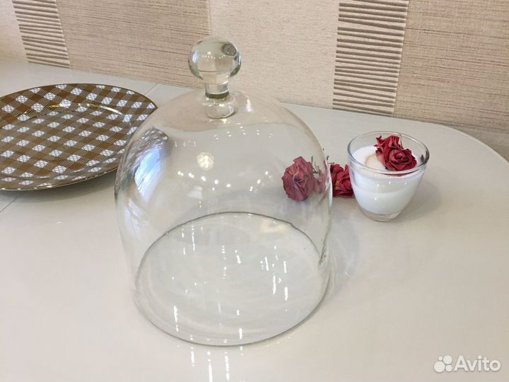 Крышка-колпак стеклянная банка