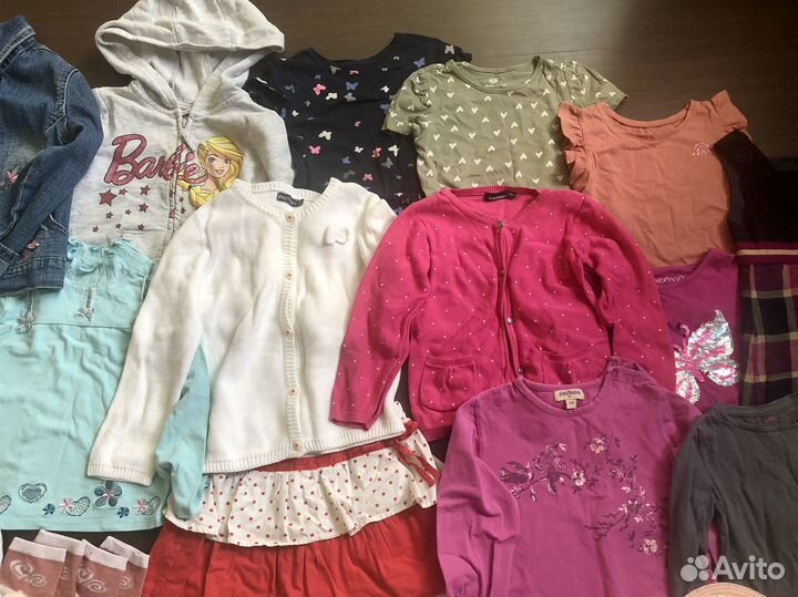 Детские вещи пакетом для девочек 3-4 года