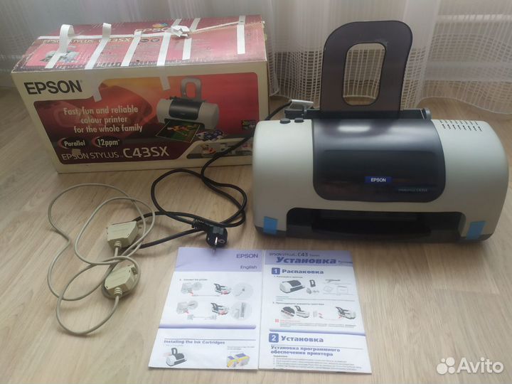 Струйный фотопринтер Epson Stylus C43SX